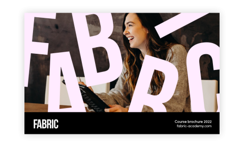 fabric brochure