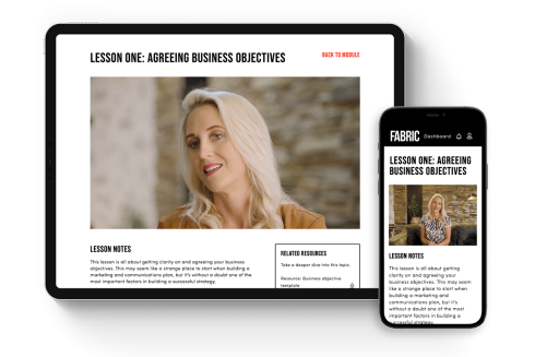 Curriculum Designed For Your Business Needs & Goals